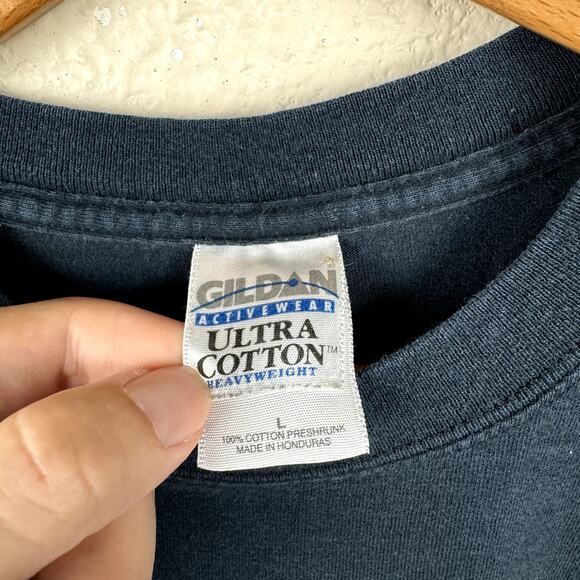 Vintage Coyote Ugly Shirt Sz Large Black Short Sleeve Dont Just Get Drunk Funny - Picture 3 of 6